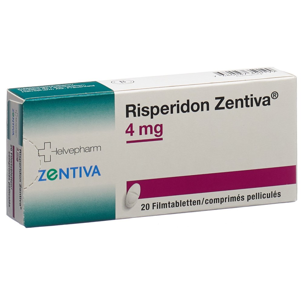RISPERIDON Zentiva cpr pell 4 mg 20 pce