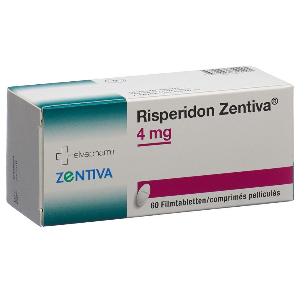 RISPERIDON Zentiva cpr pell 4 mg 60 pce