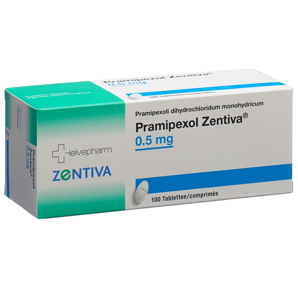 PRAMIPEXOL Zentiva cpr 0.5 mg 100 pce
