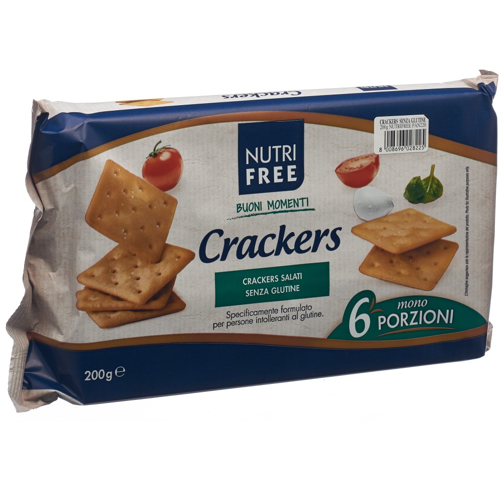 NUTRIFREE Crackers sans gluten 200 g