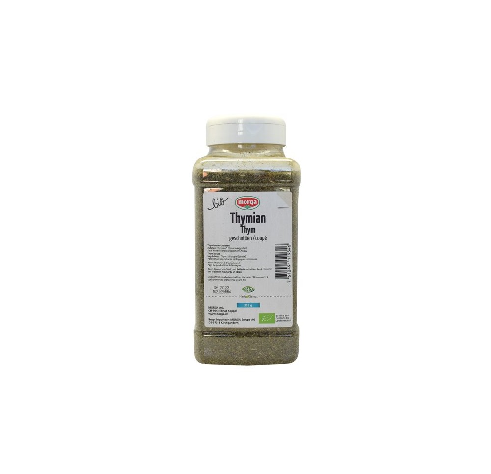 MORGA épice thym coupé bio bte 265 g