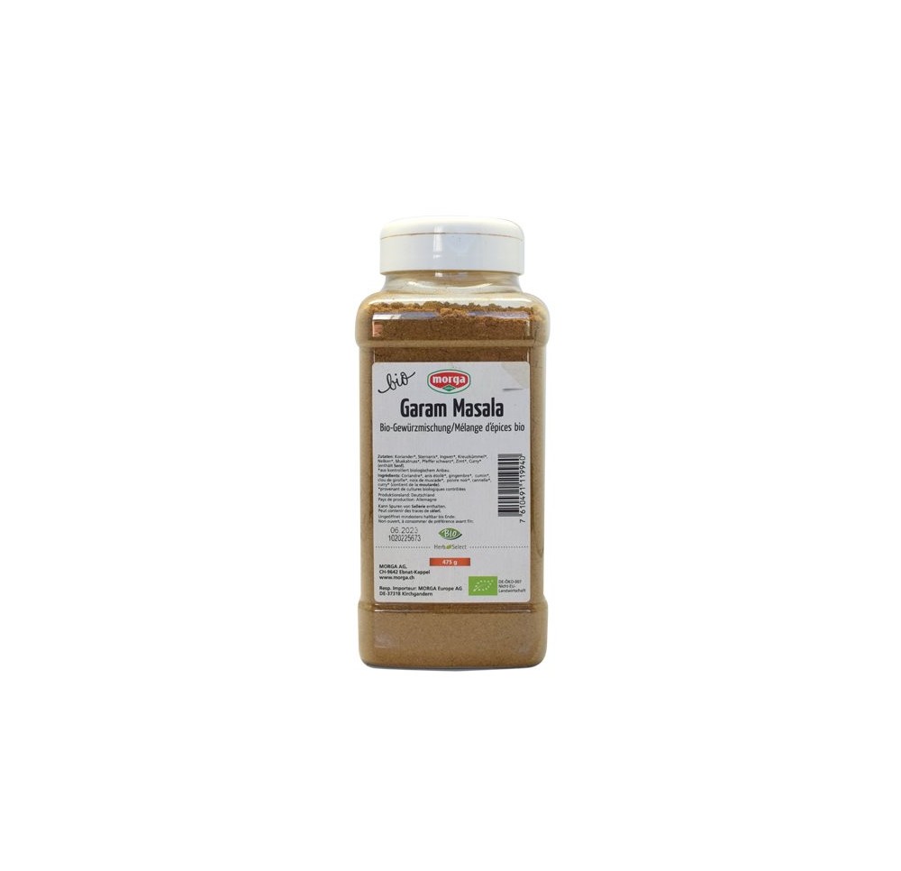 MORGA épice garam masala bio bte 475 g