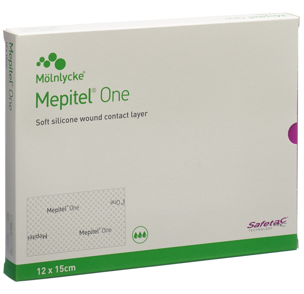 MEPITEL One pansement vulnéraire 12x15cm (n) 5 pce