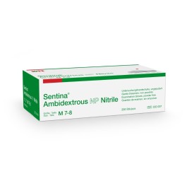 SENTINA Ambidextrous M 7-8 Nitrile n poudr 200 pce