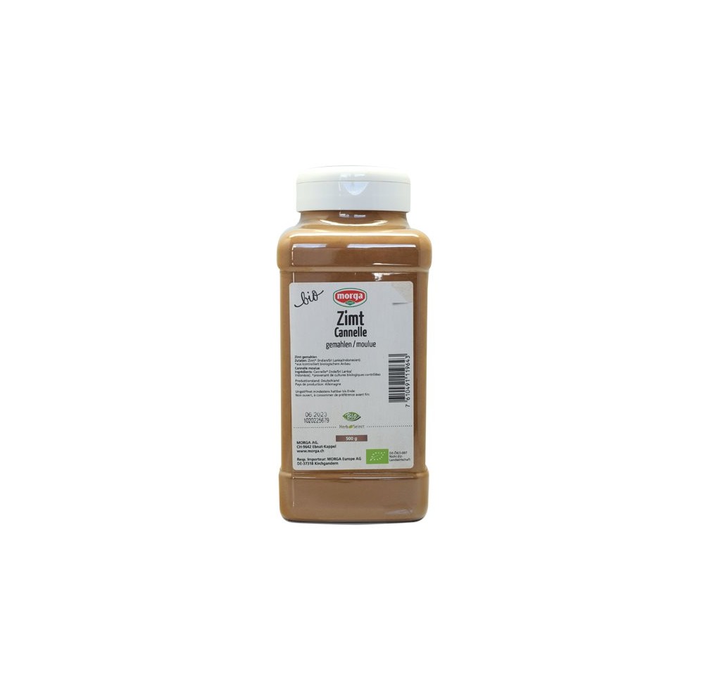 MORGA épice cannelle moulue bio bte 500 g
