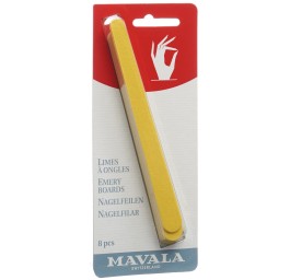 MAVALA limes ongles emery 15cm 8 pce