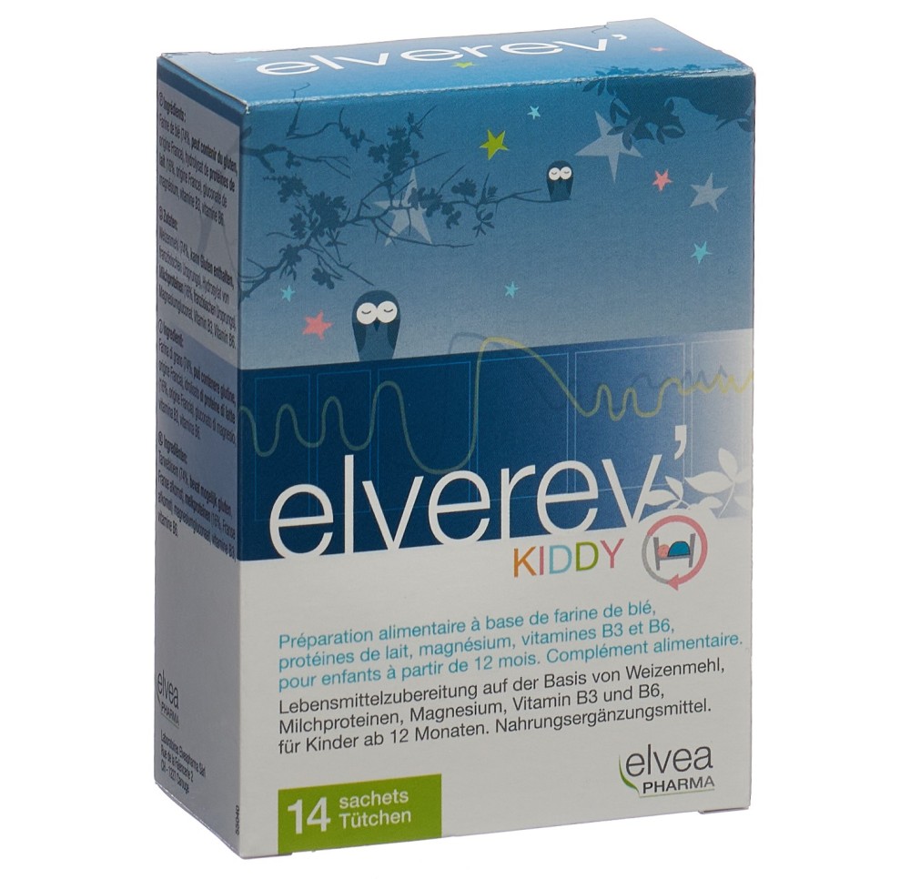 ELVEREV' Kiddy sachets 14 pce