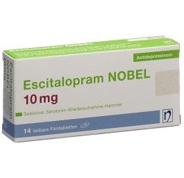 ESCITALOPRAM NOBEL cpr pell 10 mg 14 pce
