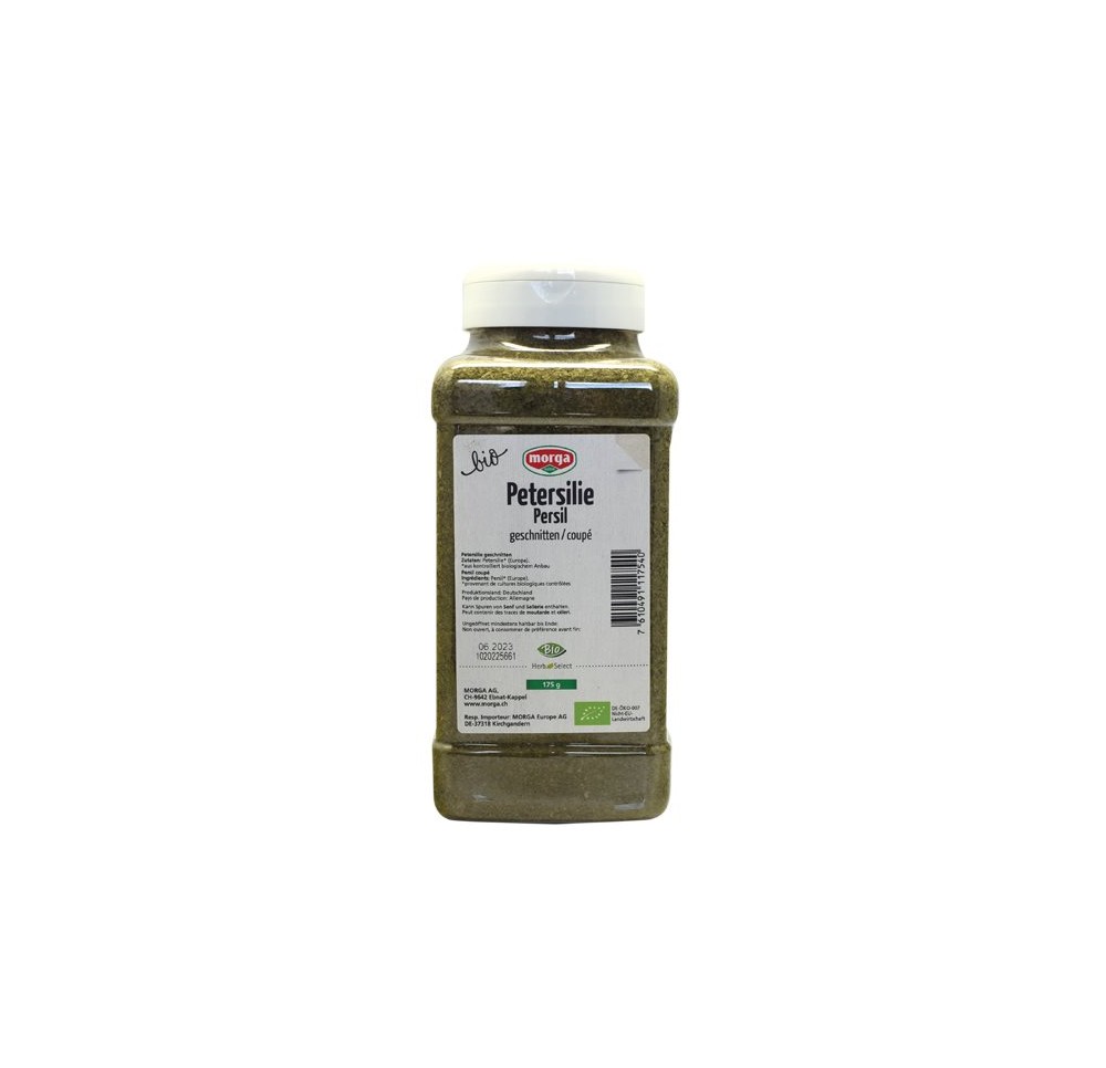 MORGA épice persil coupé bio bte 175 g