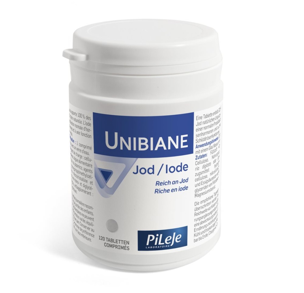 UNIBIANE Iode cpr bte 120 pce