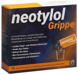 NEOTYLOL Grippe pdr sach 12 pce