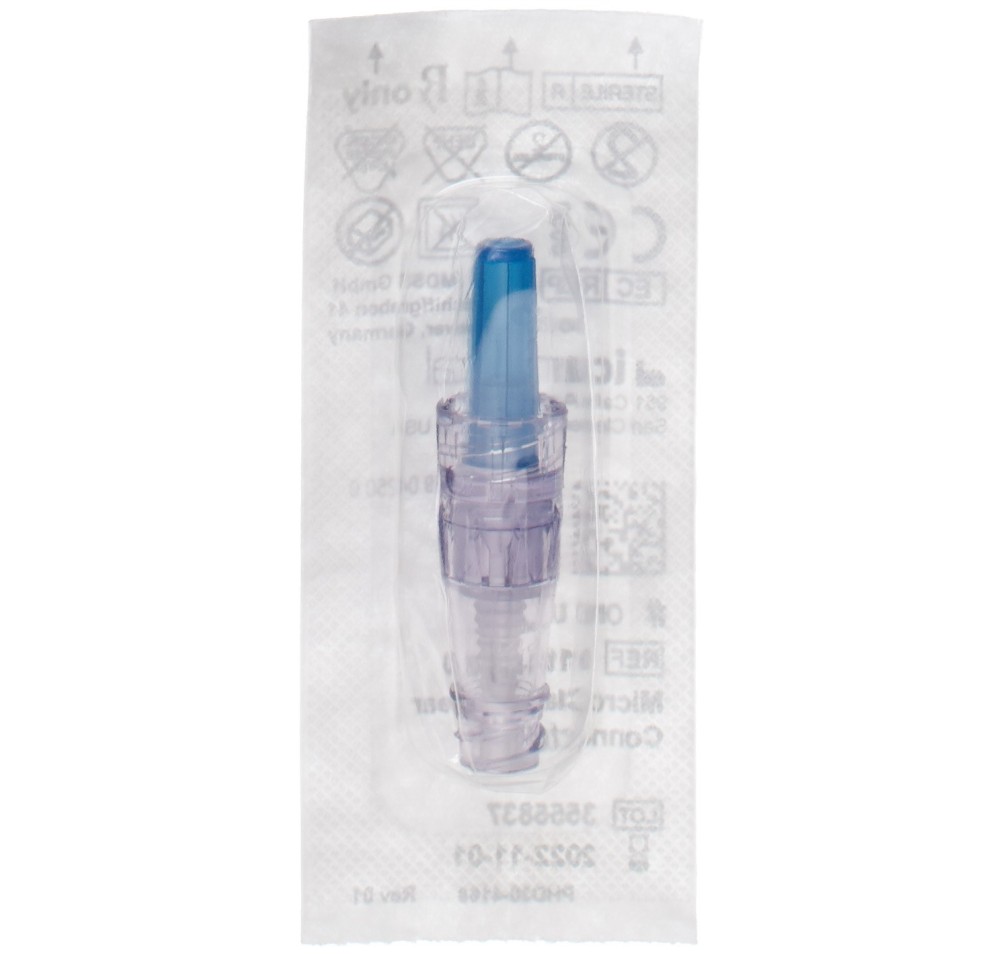 MICROCLAVE connecteur transparent