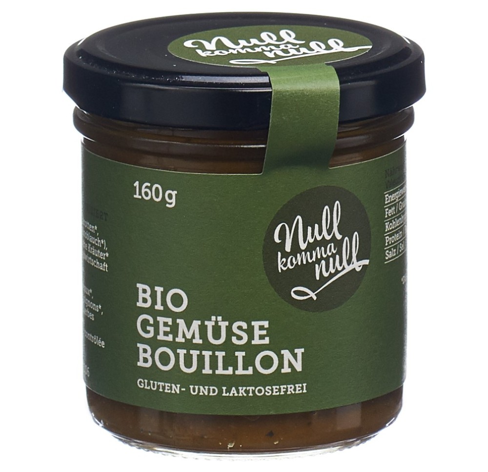 NULLKOMMANULL Bouillon de légumes verre 160 g