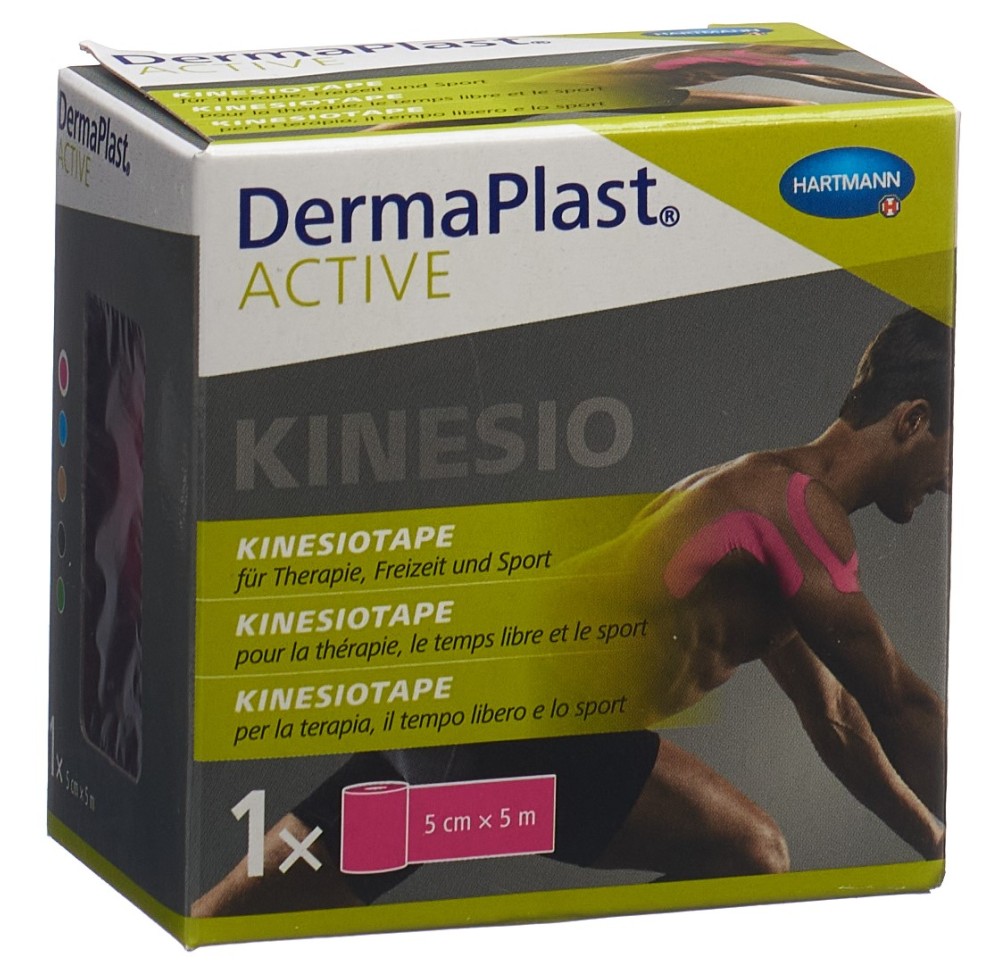 DERMAPLAST Active Kinesiotape 5cmx5m rose
