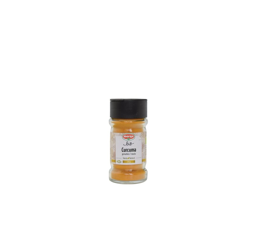 MORGA épice curcuma moulu bio verre 35 g