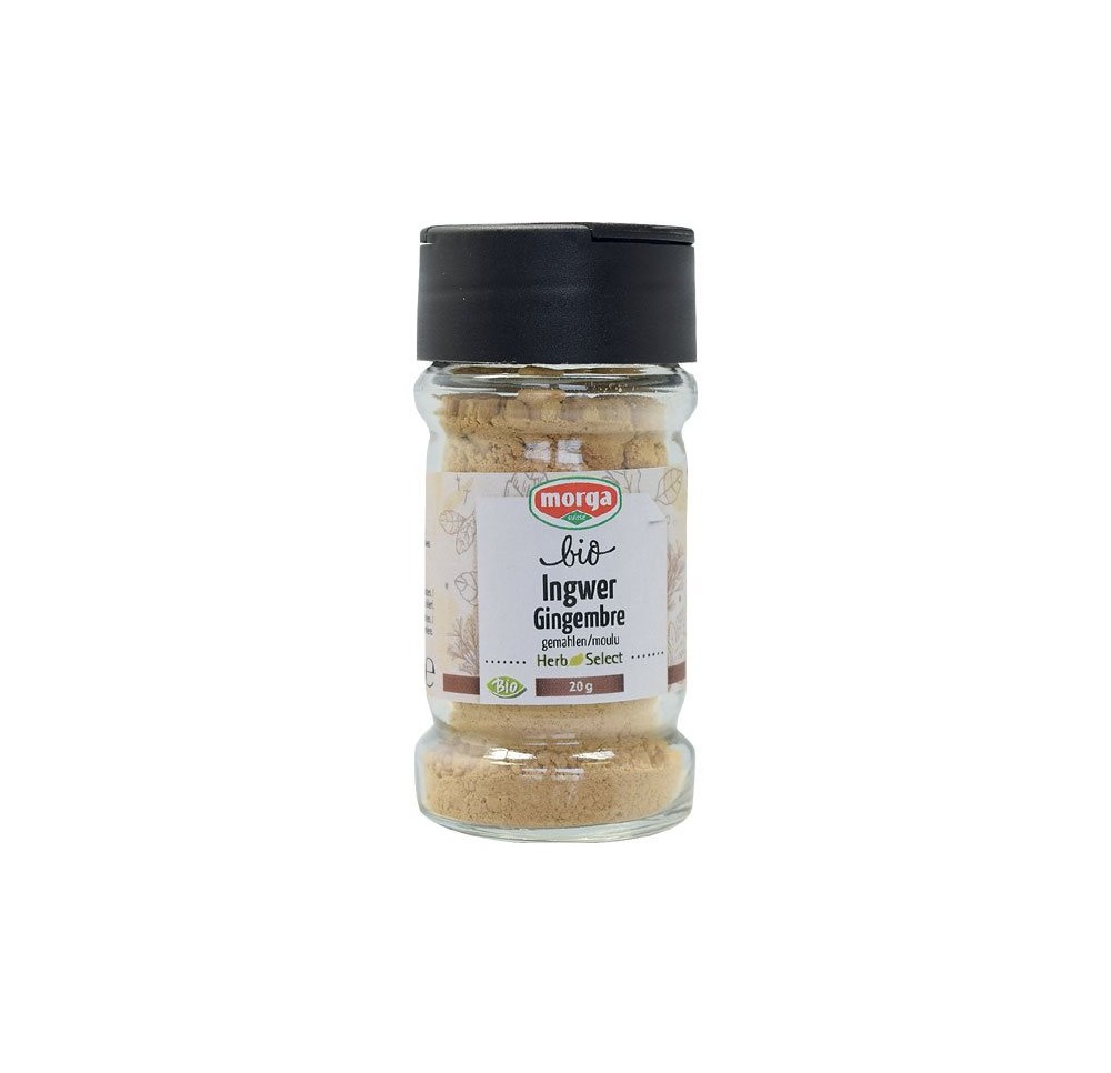 MORGA épice gingembre moulu bio verre 20 g
