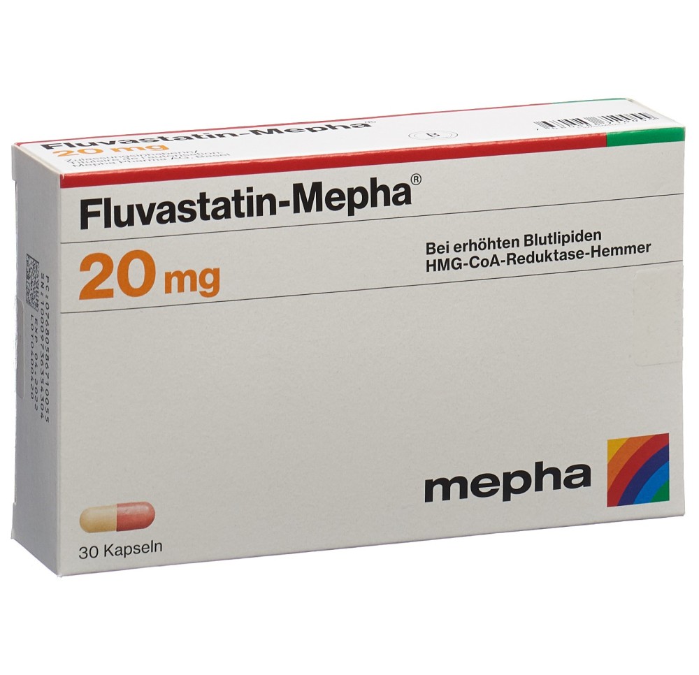 FLUVASTATIN Mepha caps 20 mg 30 pce