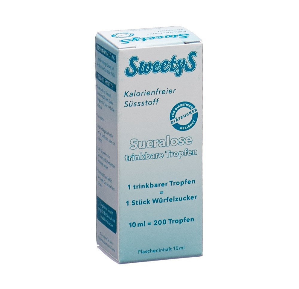 GOODNESS SweetyS Sucralose Süssstoff fl gtt 10 ml