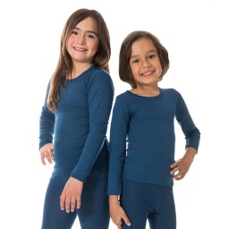 EUSANA kids manches longues Gr140 marine