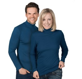 EUSANA sport manches longues roulé L mari unisexe
