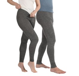 EUSANA sport caleçon long M gris chiné unisexe
