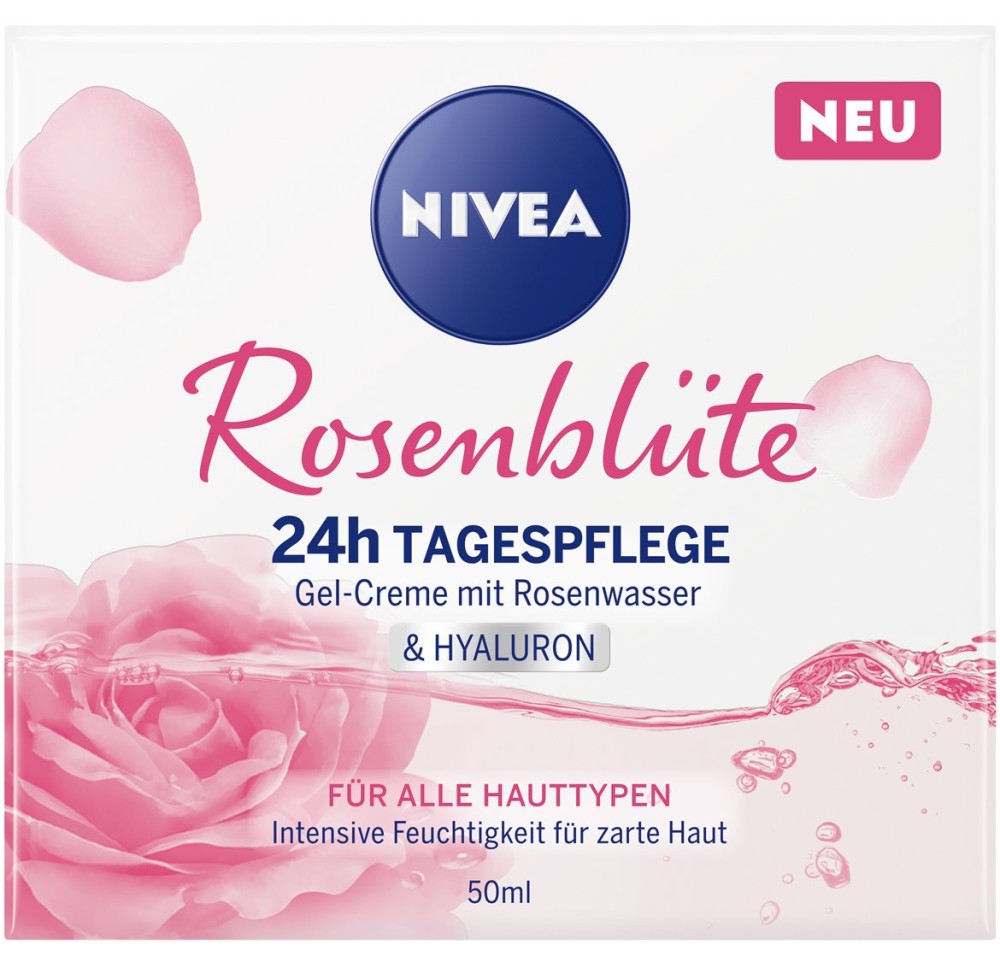 NIVEA soin jour eau rose 50 ml