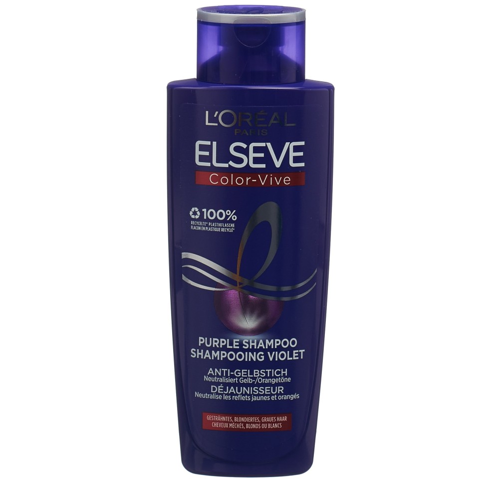 ELSEVE Color Vive Shampooing violet déjauni 200 ml