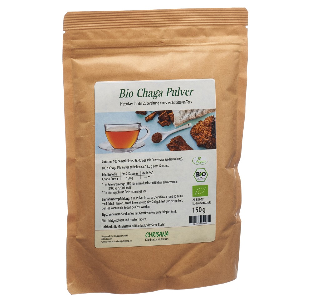 CHRISANA Bio Chaga pdr sach 150 g