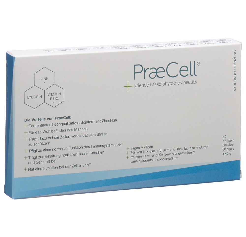 PRAECELL caps 60 pce