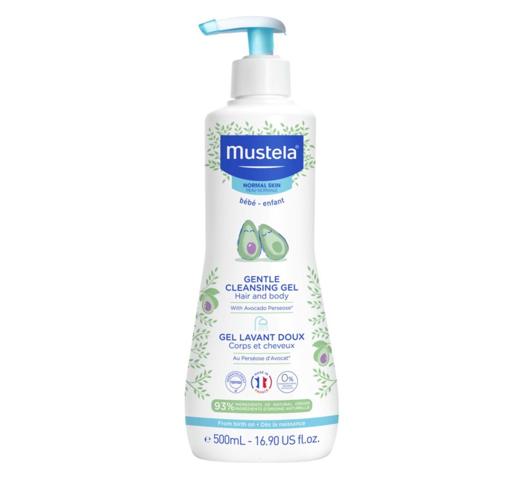 MUSTELA Gel lavant doux peau normale dist 500 ml