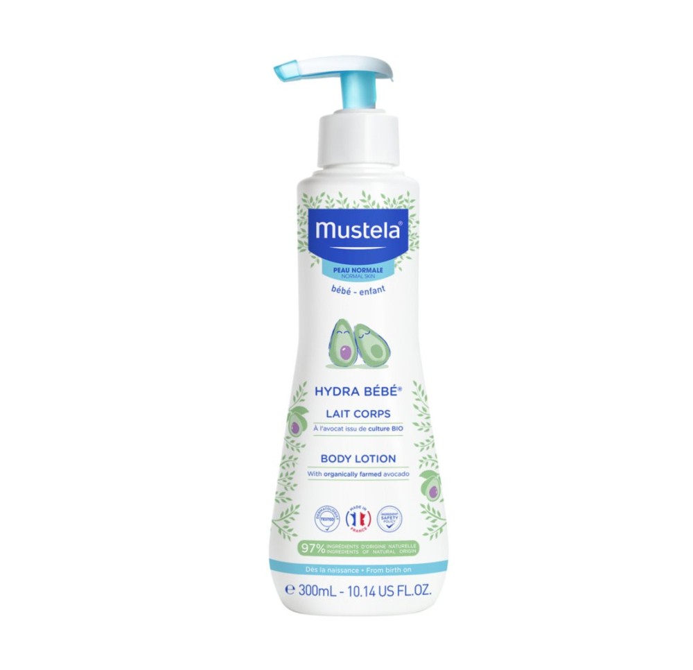 MUSTELA Hydra bébé lait corps peau normale 300 ml