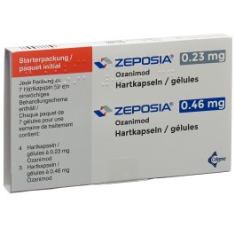 ZEPOSIA emb départ caps 4x0.23mg 3x0.46mg 7 pce