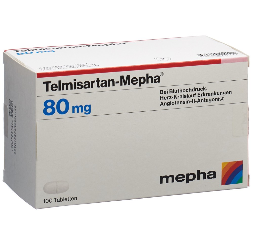 TELMISARTAN Mepha cpr 80 mg 100 pce