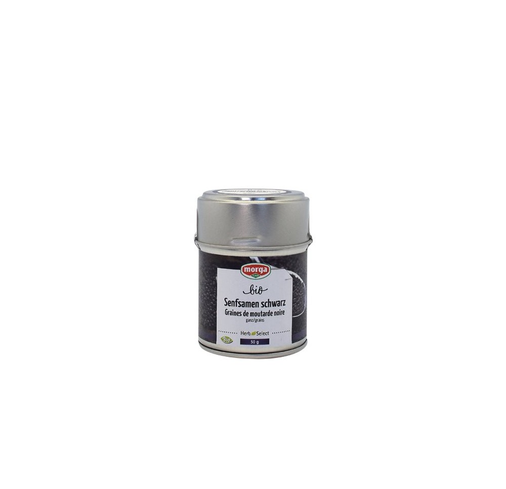 MORGA épice grain moutarde noire entier bio 75 g