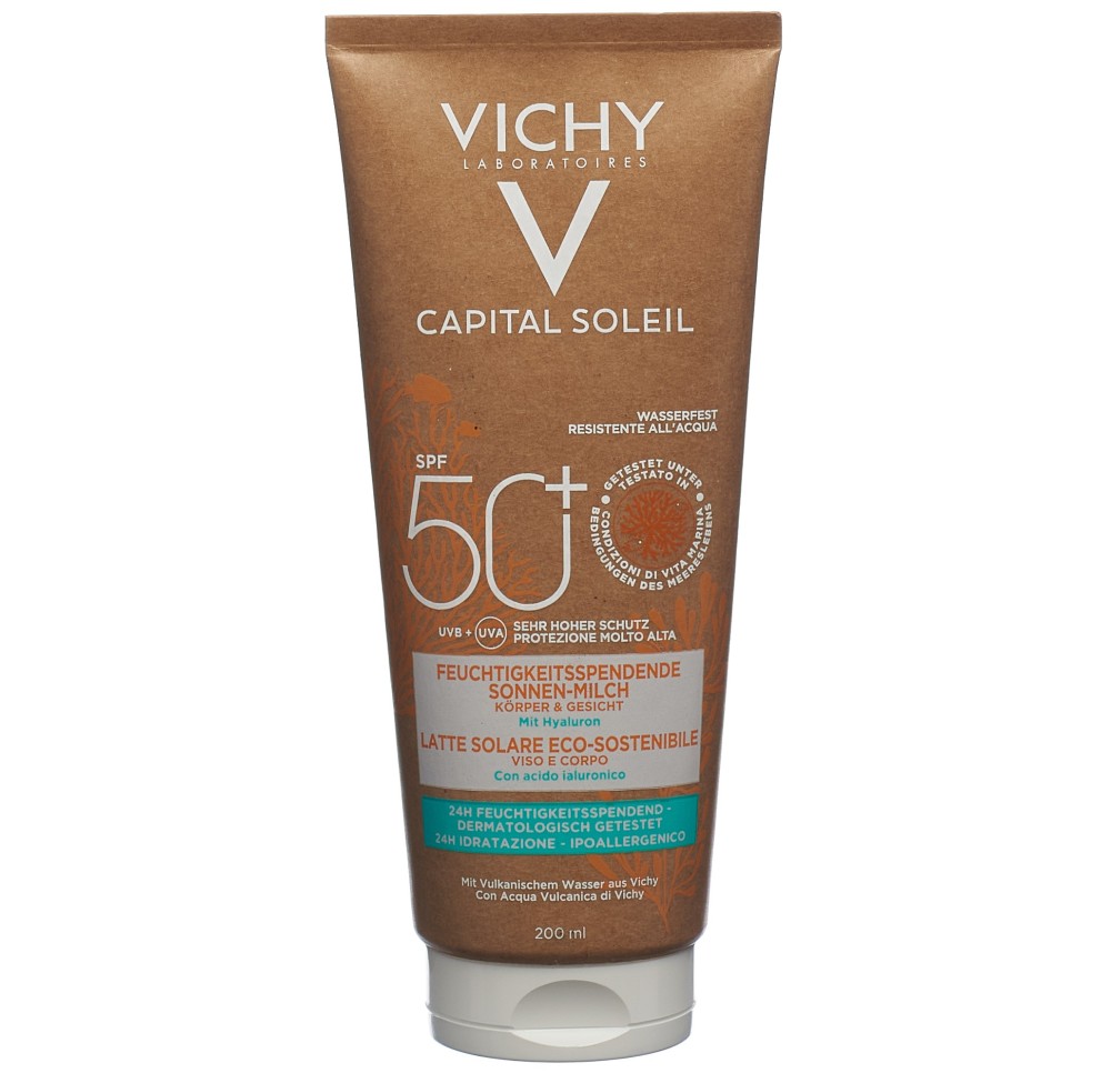 VICHY Capital Soleil Eco lait SPF50 tb 200 ml
