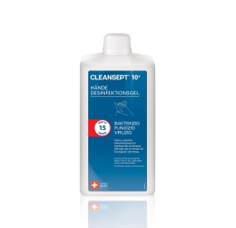 CLEANSEPT 10+ gel avec pompe fl 1000 ml