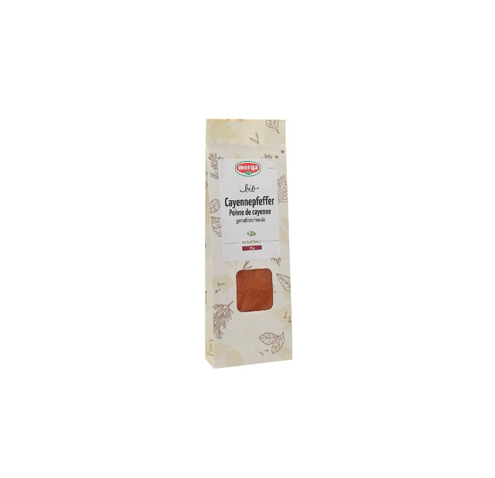MORGA épice poivre de cayenne moulu bio RECH 75 g