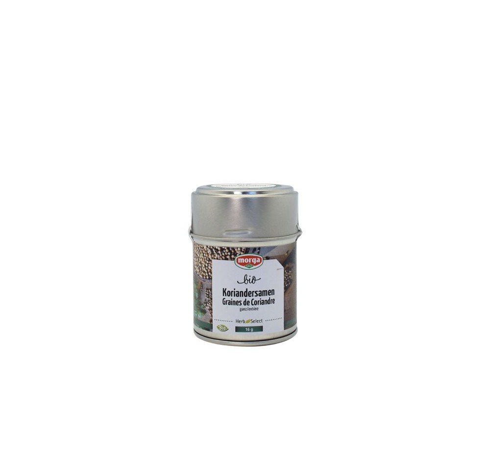 MORGA épice grain coriandre entière bio bte 30 g