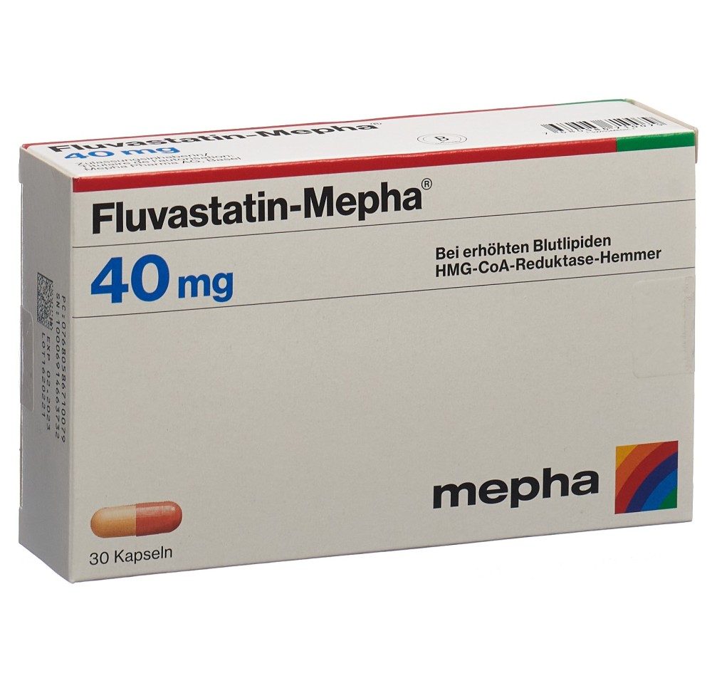 FLUVASTATIN Mepha caps 40 mg 30 pce
