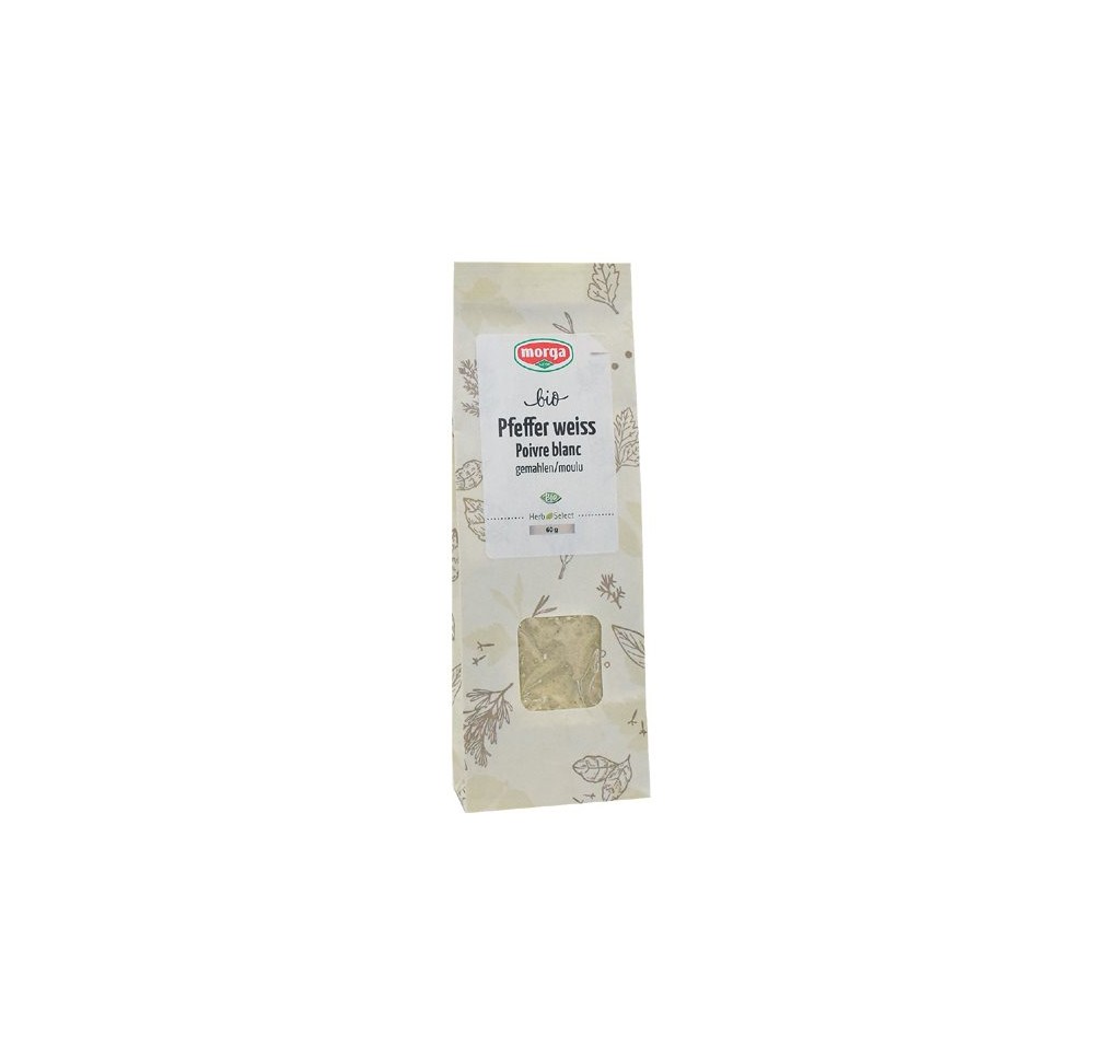 MORGA épice poivre blanc moulu bio RECH 60 g