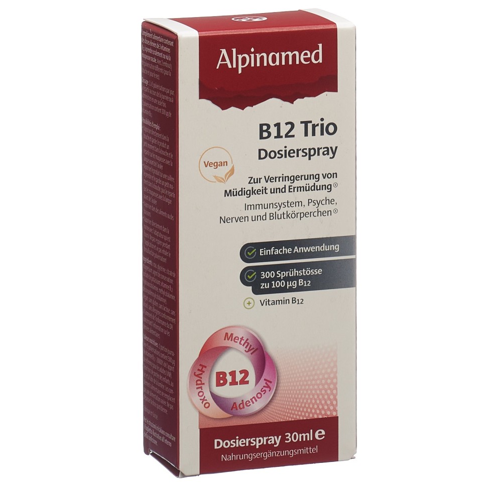 ALPINAMED B12 Trio spray doseur fl 30 ml
