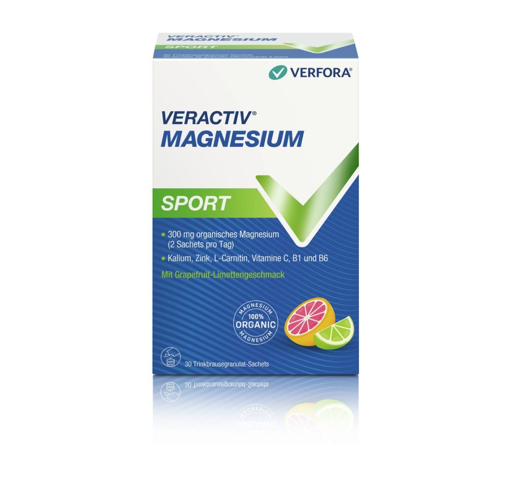 VERACTIV Magnesium Sport sach 30 pce
