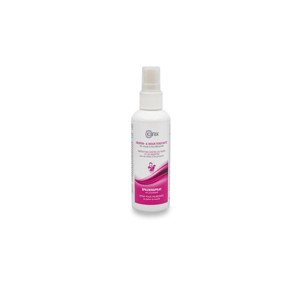 ICAREX Spray promenade p chiens personnes 100 ml