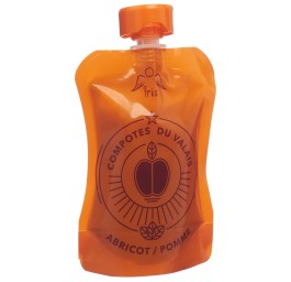 IRIS compote abricot-pomme sach 100 g