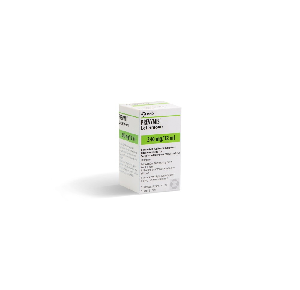 PREVYMIS conc perf 240 mg/12ml flac