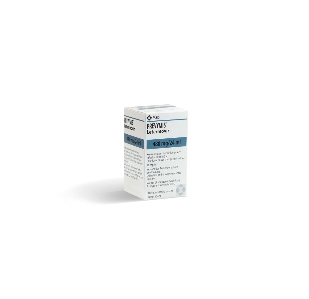 PREVYMIS conc perf 480 mg/24ml flac