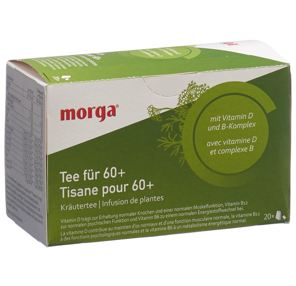 MORGA tisane pour 60+ a/p sach 20 pce