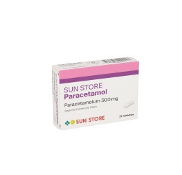 SUN STORE Paracétamol cpr 500 mg 20 pce