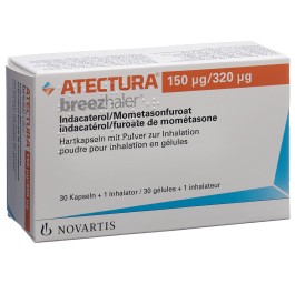 ATECTURA BREEZHALER caps inh 150mcg/320mcg 30 pce