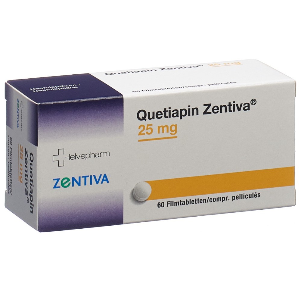 QUETIAPIN Zentiva cpr pell 25 mg 60 pce